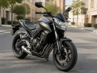 Honda CB650F — frontal
