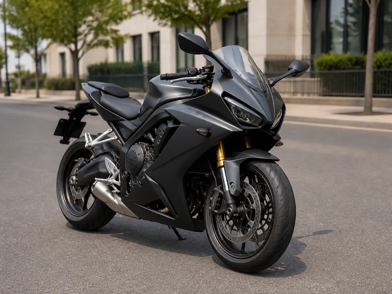 Honda CBR650R — frente