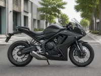 Honda CBR650R — lateral