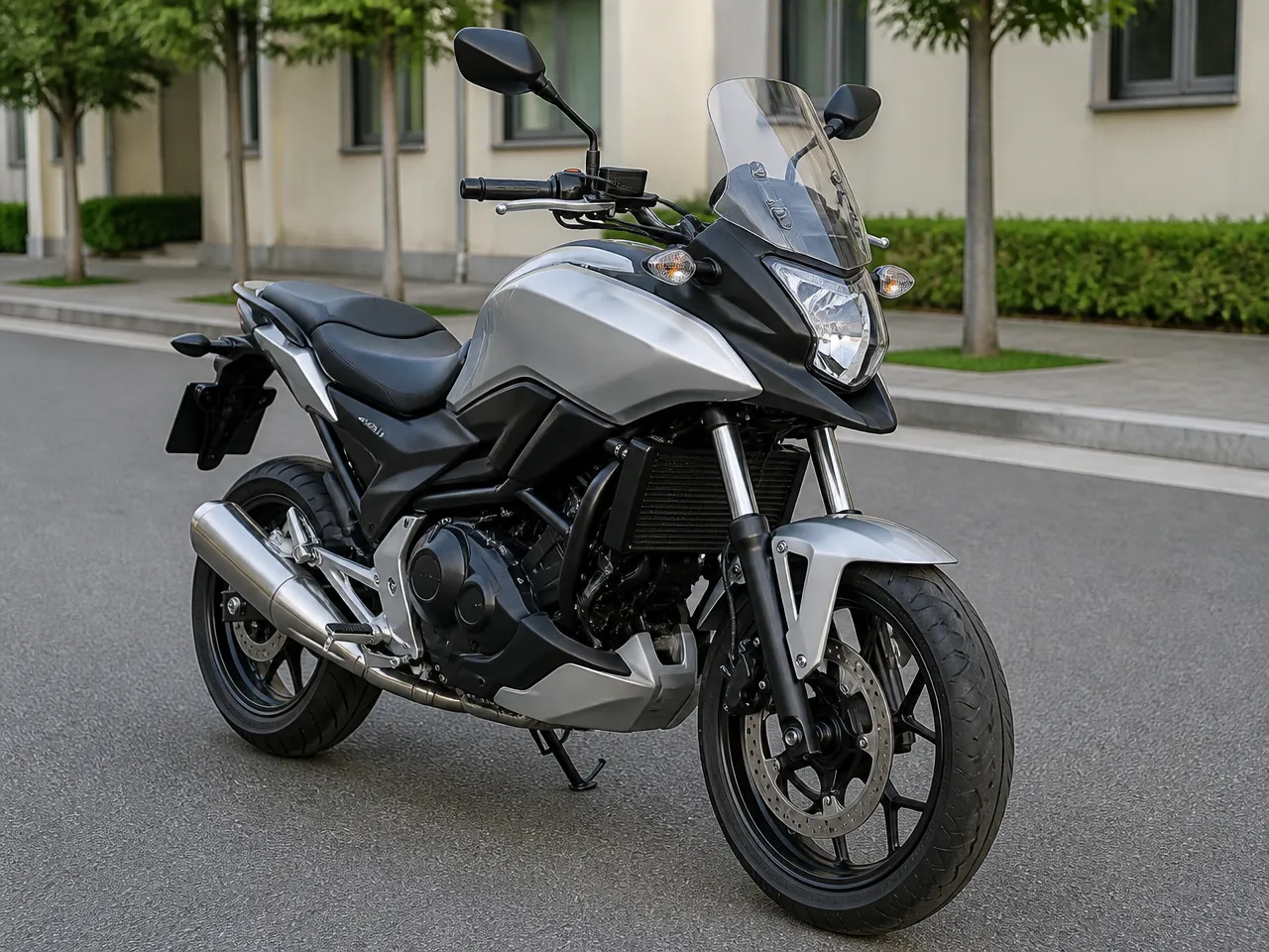 Honda NC700X — frontal