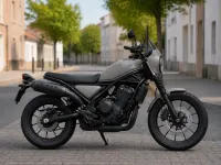 Honda SCL500 — lateral