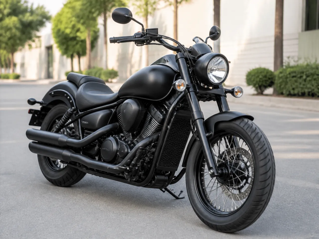 Kawasaki Vulcan 900 Custom — front