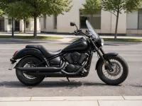 Kawasaki Vulcan 900 Custom — lateral