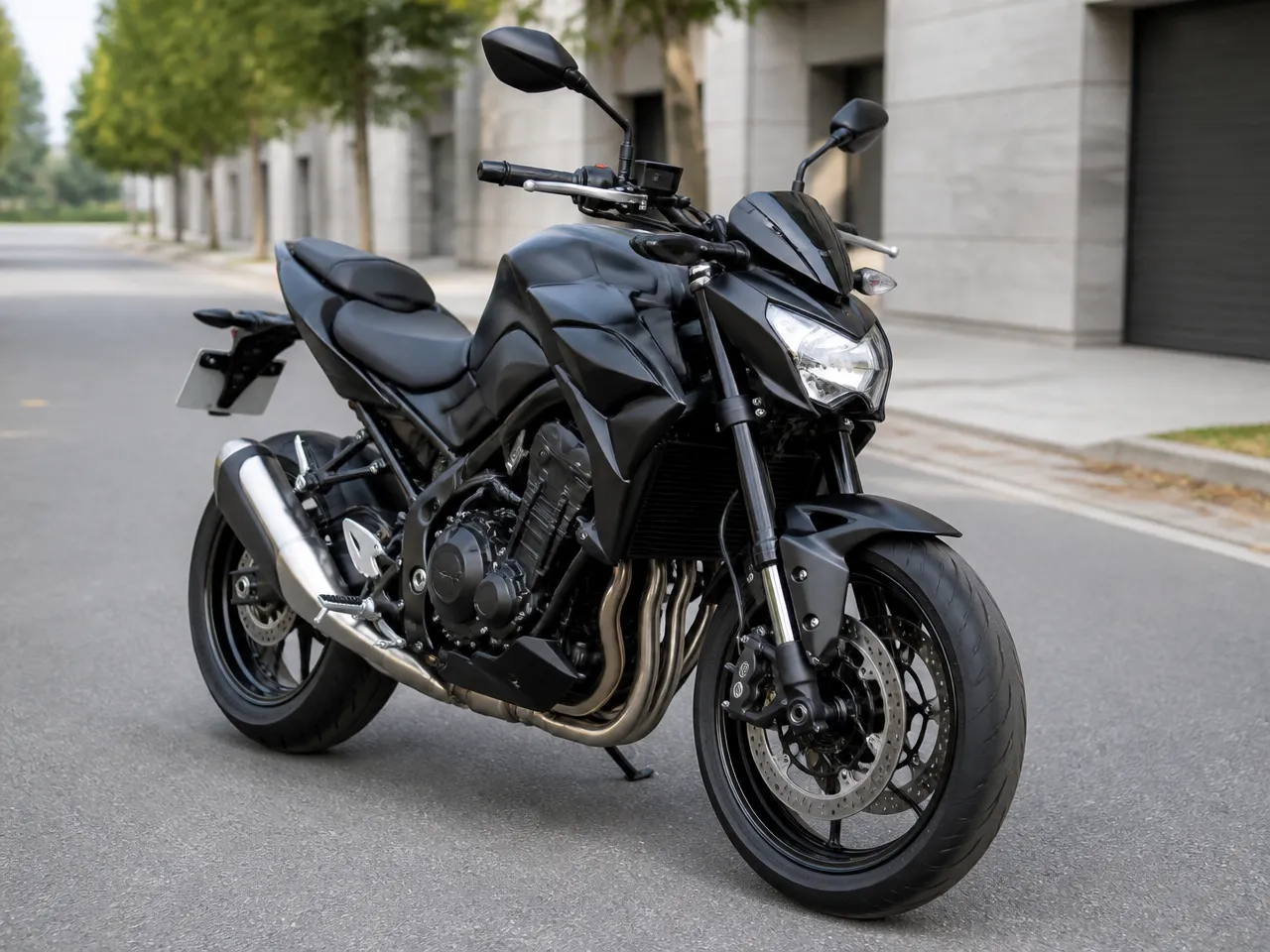Kawasaki Z900 ABS — front