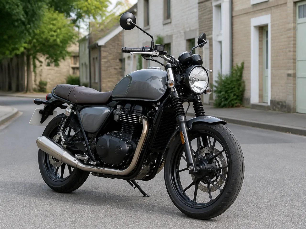 Triumph Street Twin — front
