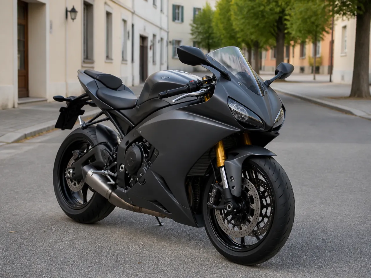 Yamaha YZF-R1 — frente