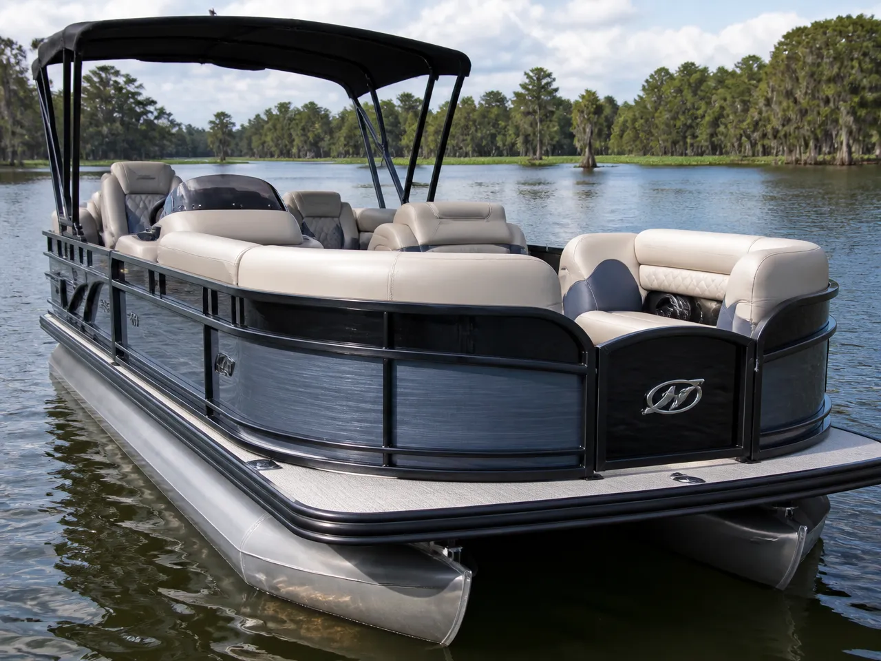 South Bay Pontoon — frontal
