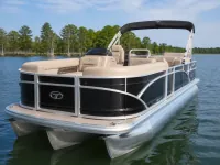 Tahoe Pontoons LTZ Quad Lounger 2285QL — frontal