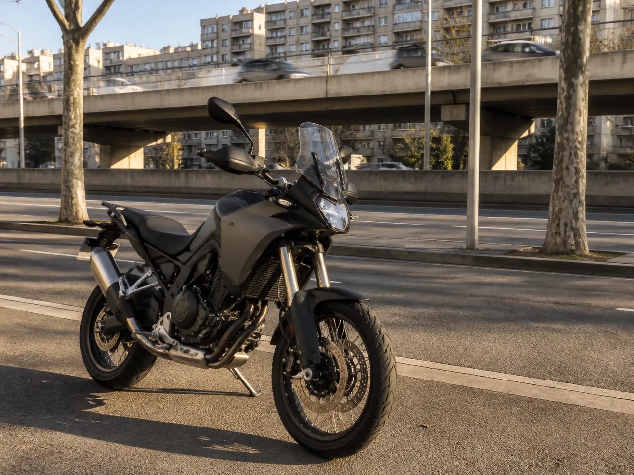 BMW F 900 GS — الأمام
