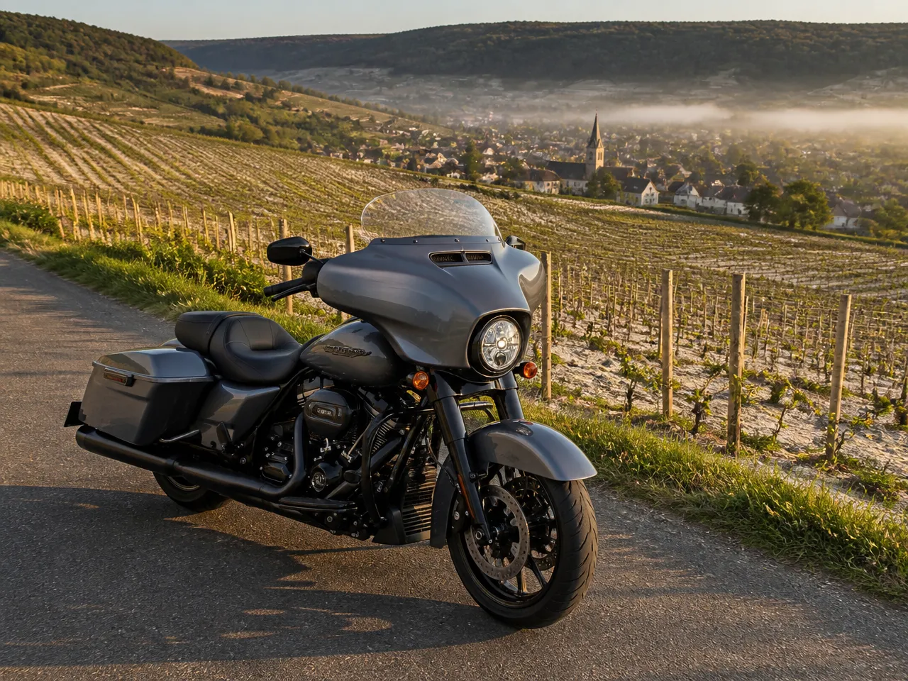 Harley-Davidson Street Glide — frontal