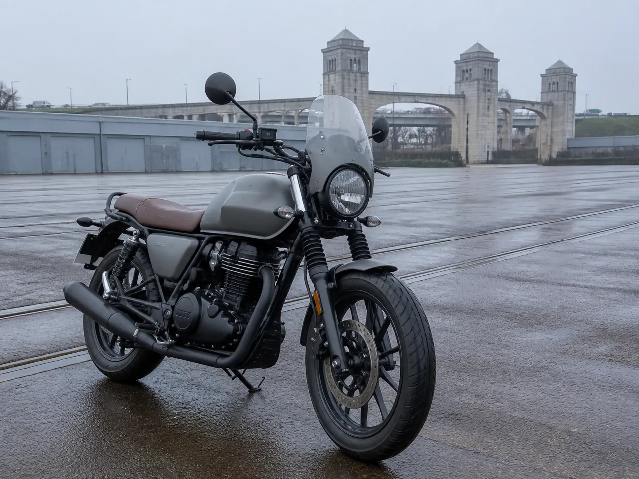 Honda GB350S — anteriore