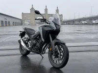Honda NX500 — 正面