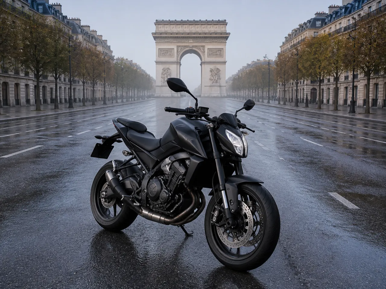KTM 890 Duke — الأمام