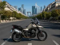 Moto Guzzi V85 Travel — 侧面