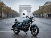 Royal Enfield Meteor 350 — avant