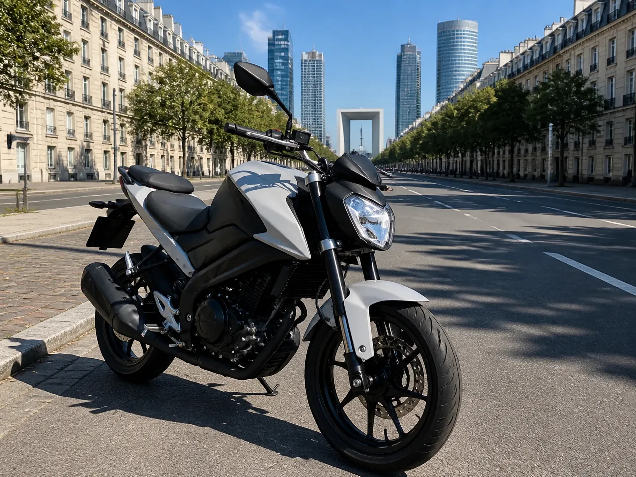 Yamaha MT-125 — спереди