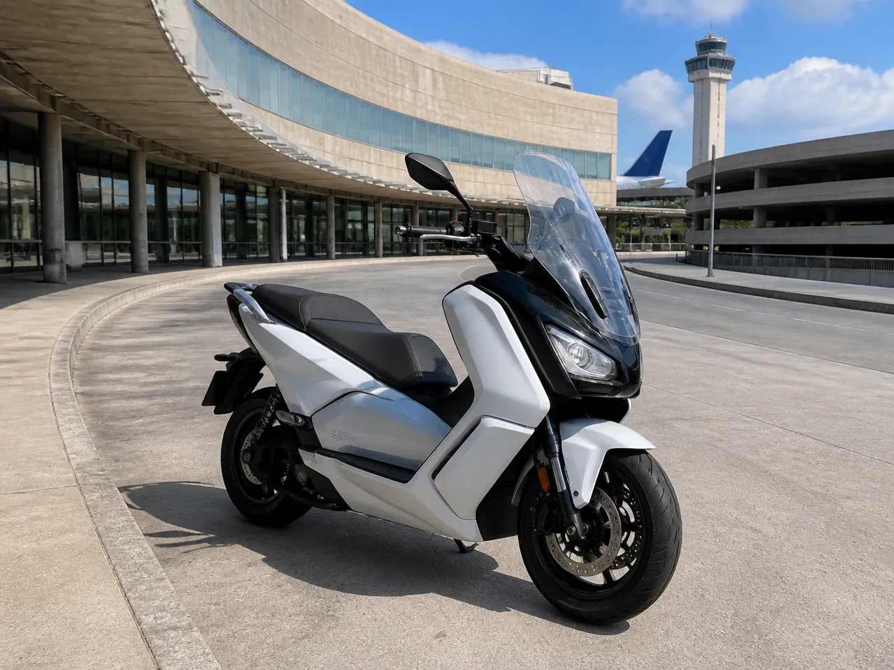 BMW C-Evolution — الأمام