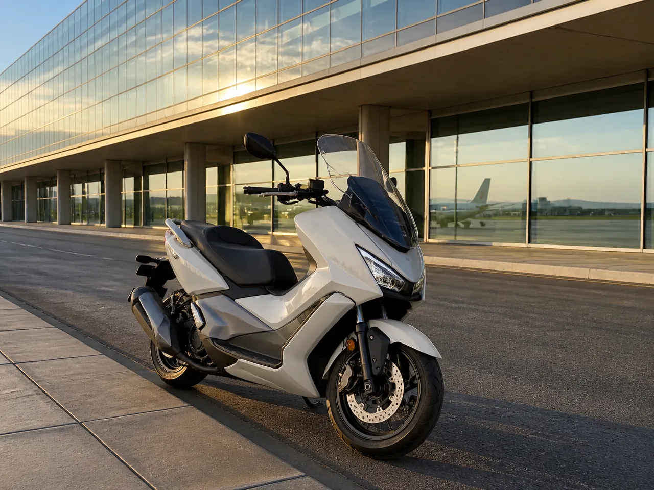 Kymco CV3 — anteriore