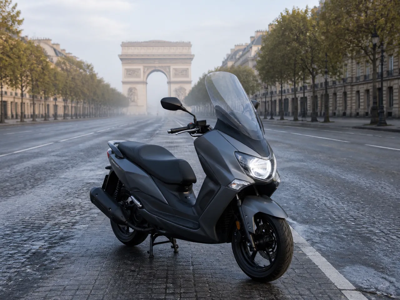 SYM CruiSym 125 — front