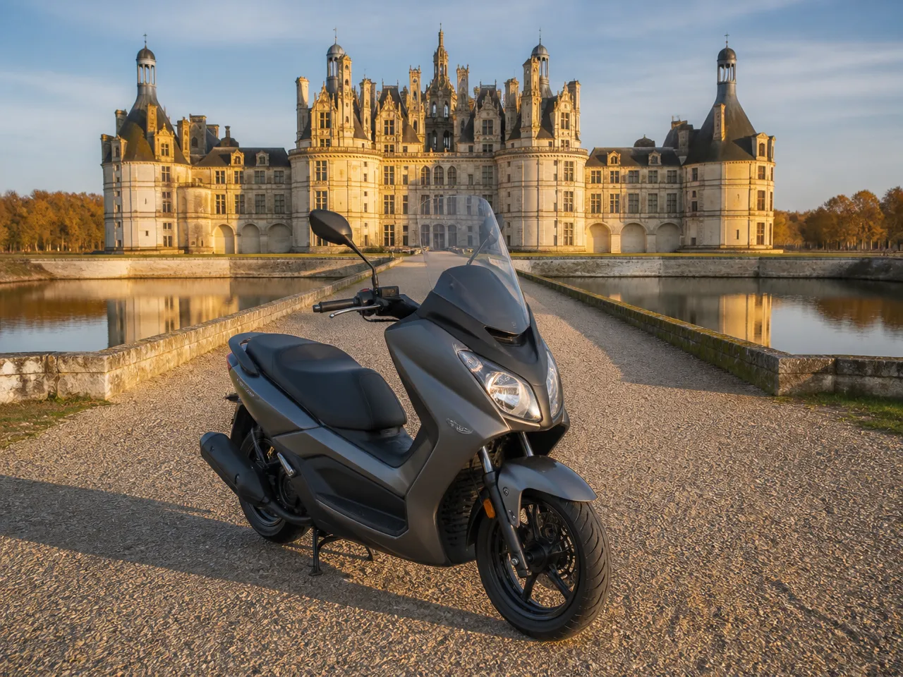 SYM GTS 125 — anteriore