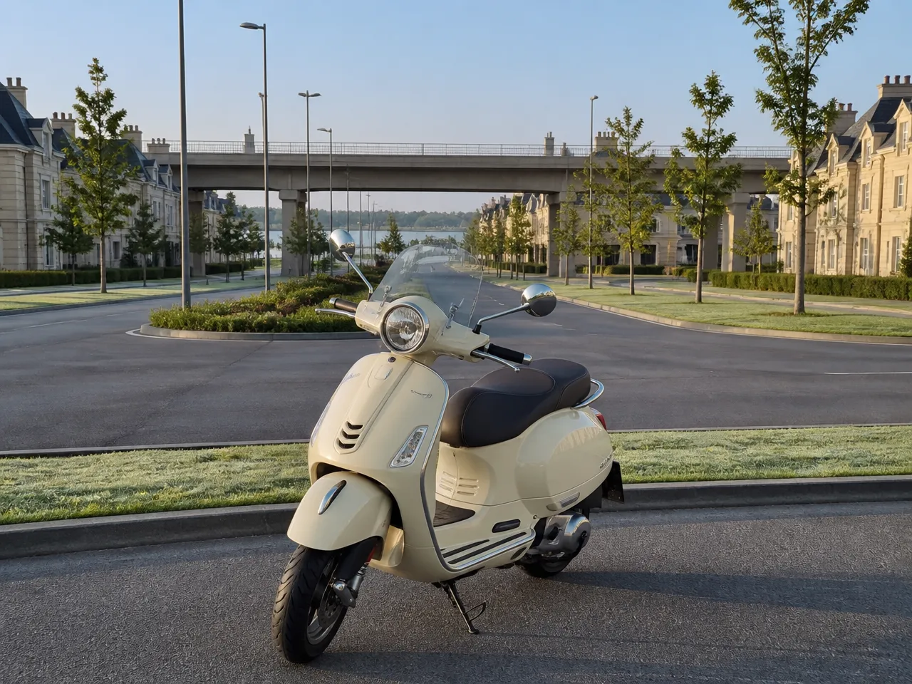 Vespa GTS 125 — avant