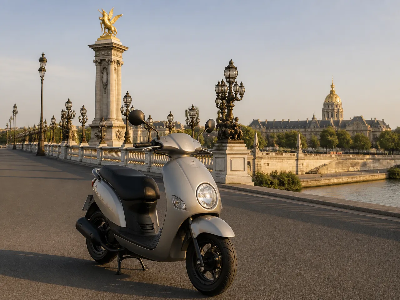 Yamaha Neos 50 4T — front