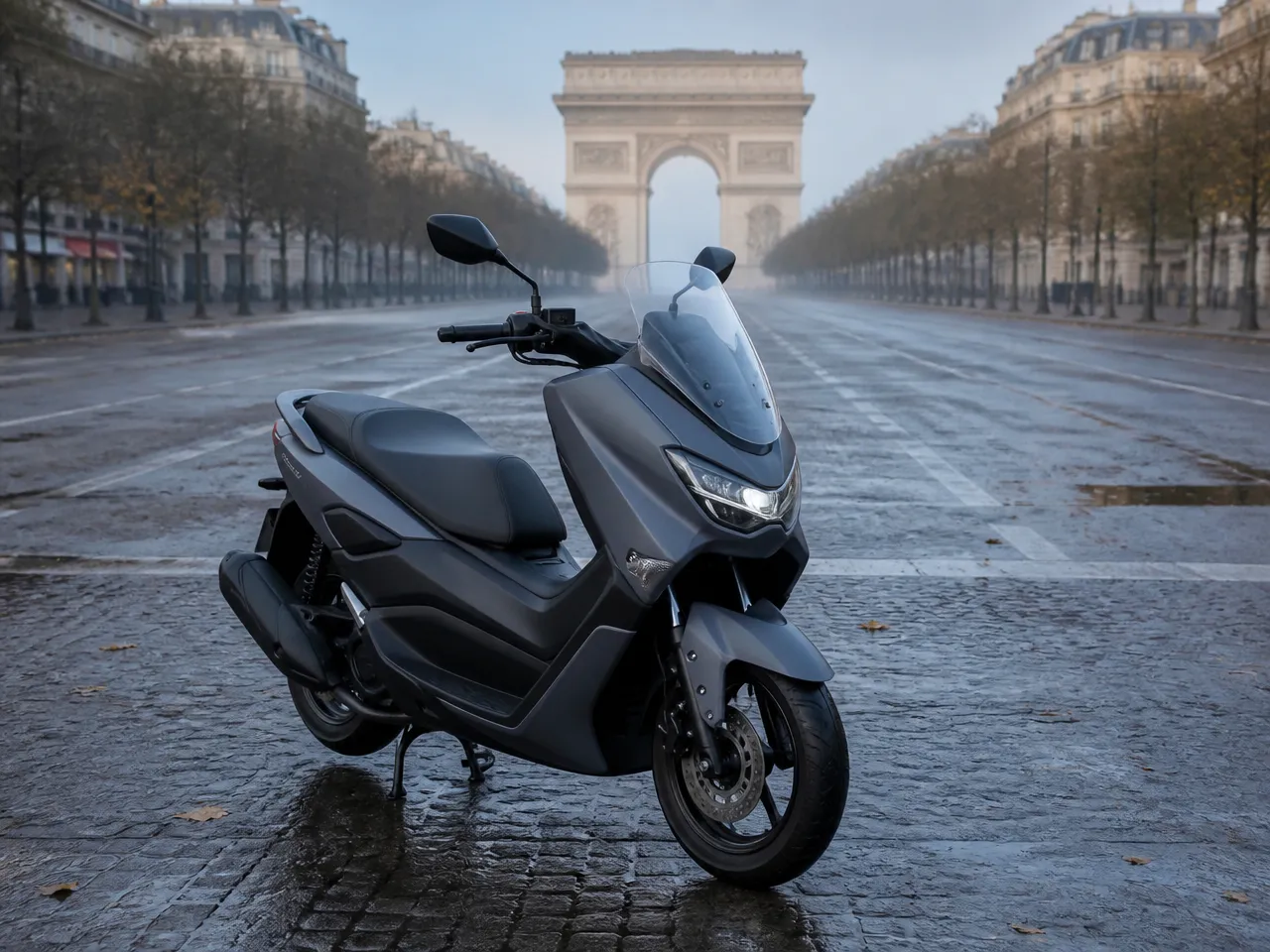 Yamaha NMAX 125 — الأمام