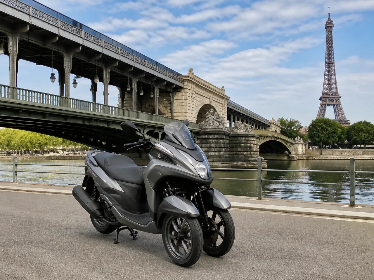 Yamaha Tricity 125 — frontal