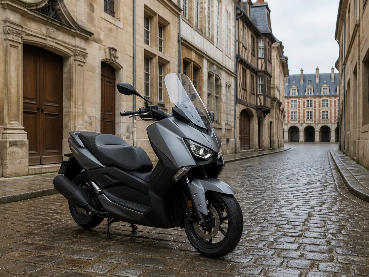 Yamaha XMAX 400 — front