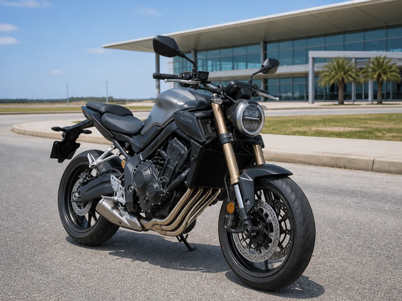 Honda CB650R — ด้านหน้า