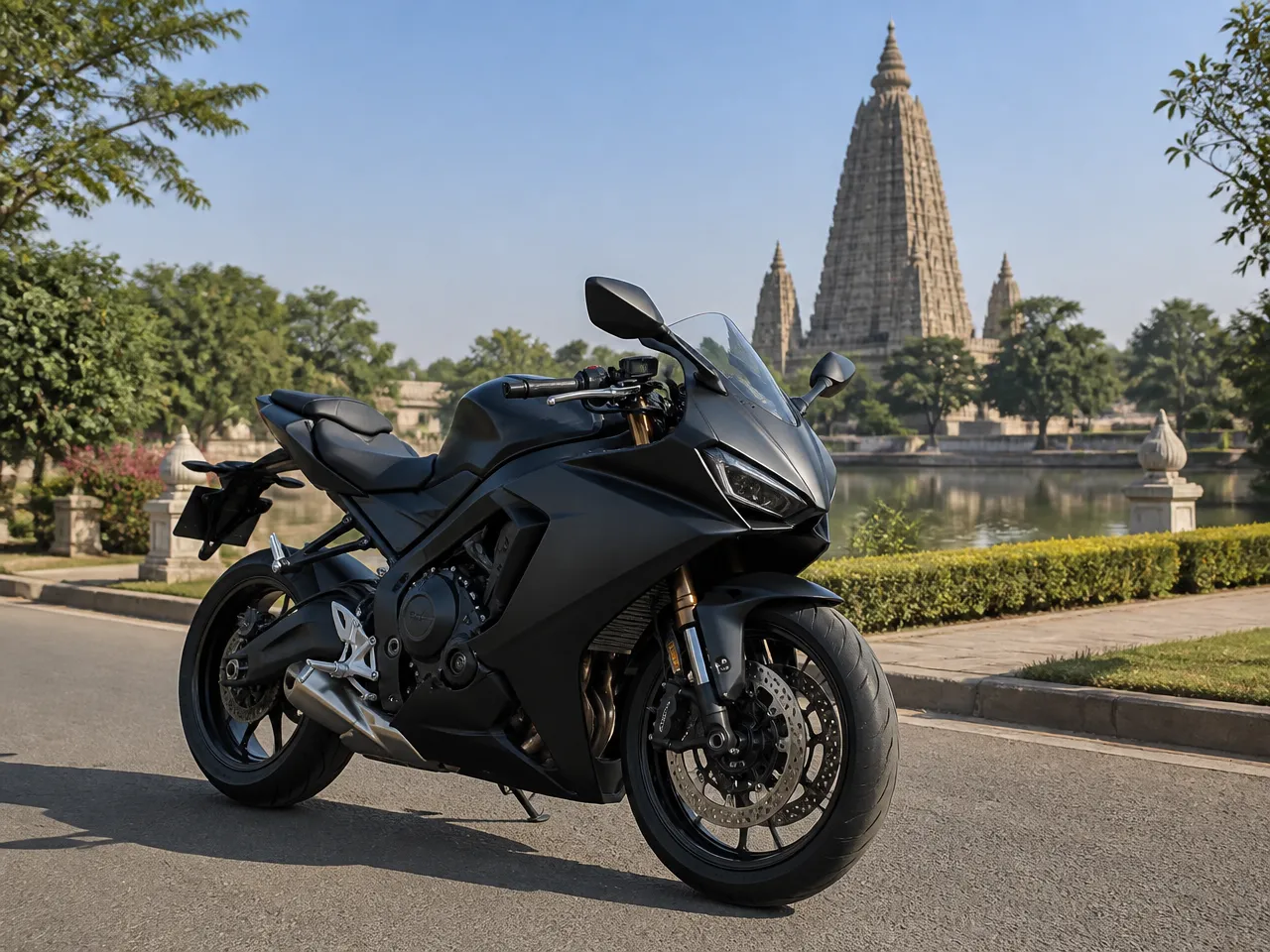 Honda CBR650R — front