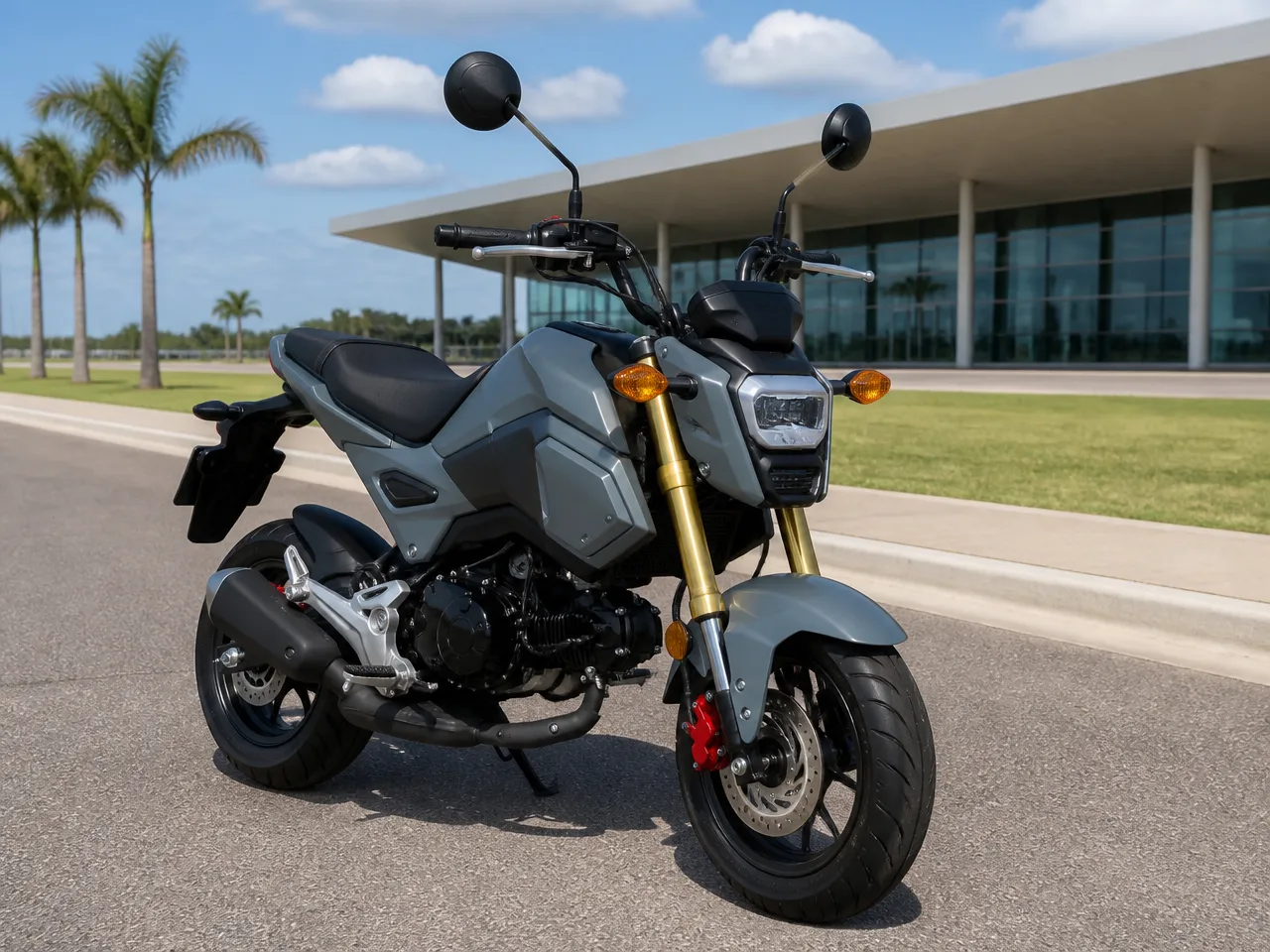 Honda MSX125 — спереди