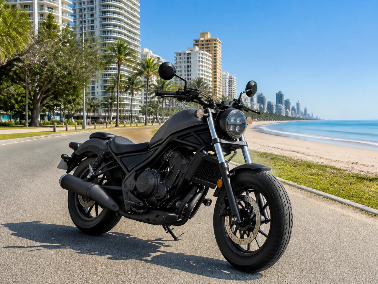 Honda Rebel 500 — 전면