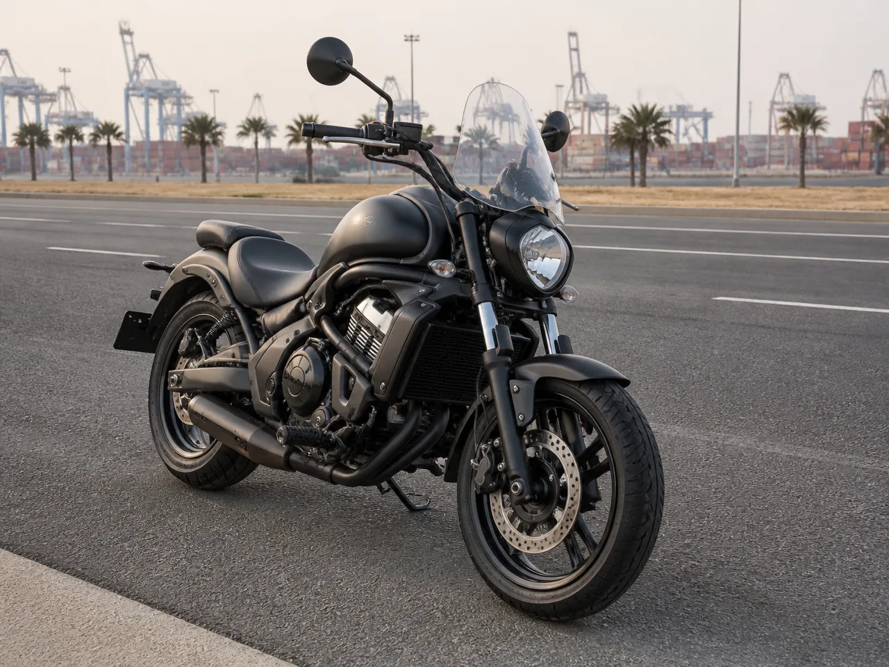 Kawasaki Vulcan S — ด้านหน้า