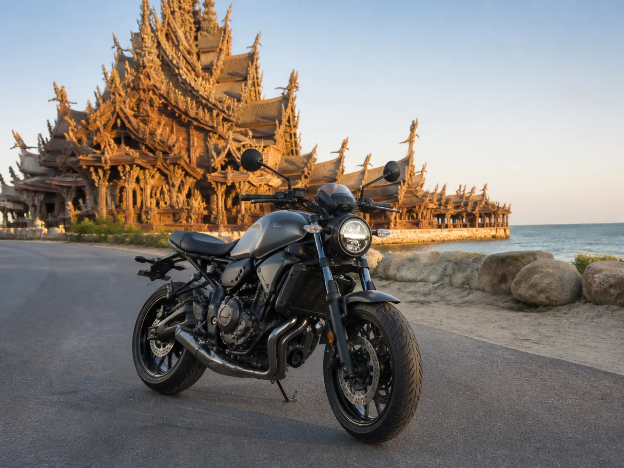 Yamaha XSR700 — 전면