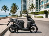 Honda Click 150i — side