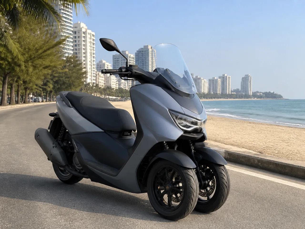 Yamaha NMAX 155 3-wheel — 전면