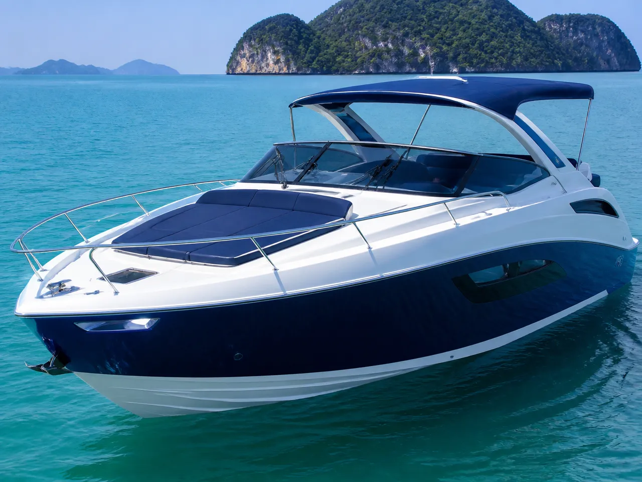 BB Pattaya Fiberglass 45 ft — 전면