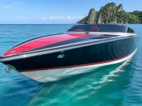 Custom speedboat 37 ft — front