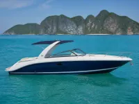 SR Fiberglass SR 28 ft — side
