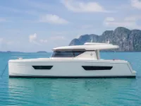 Fountaine Pajot 40 Power Catamaran — side