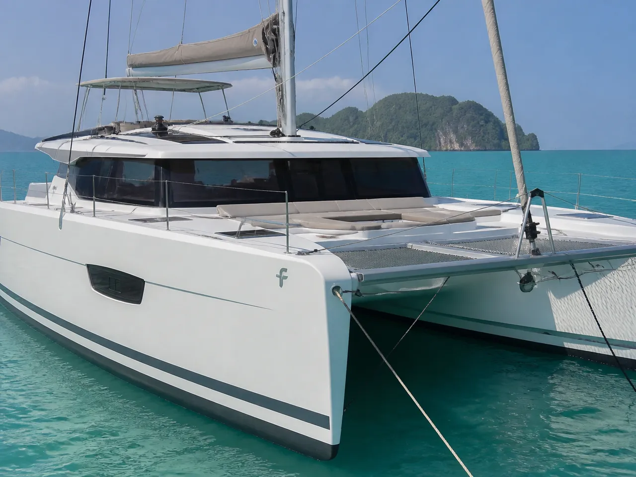 Fountaine Pajot Elba 45 — vorn