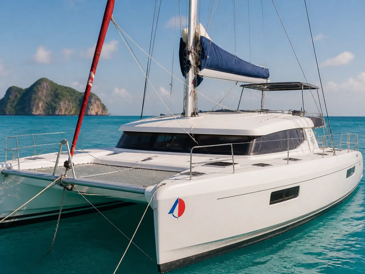 Sunsail 424 — front