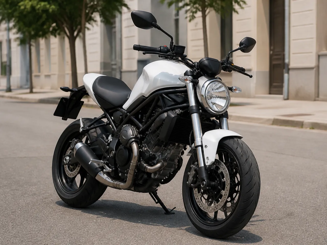 Ducati Monster 797 — ด้านหน้า