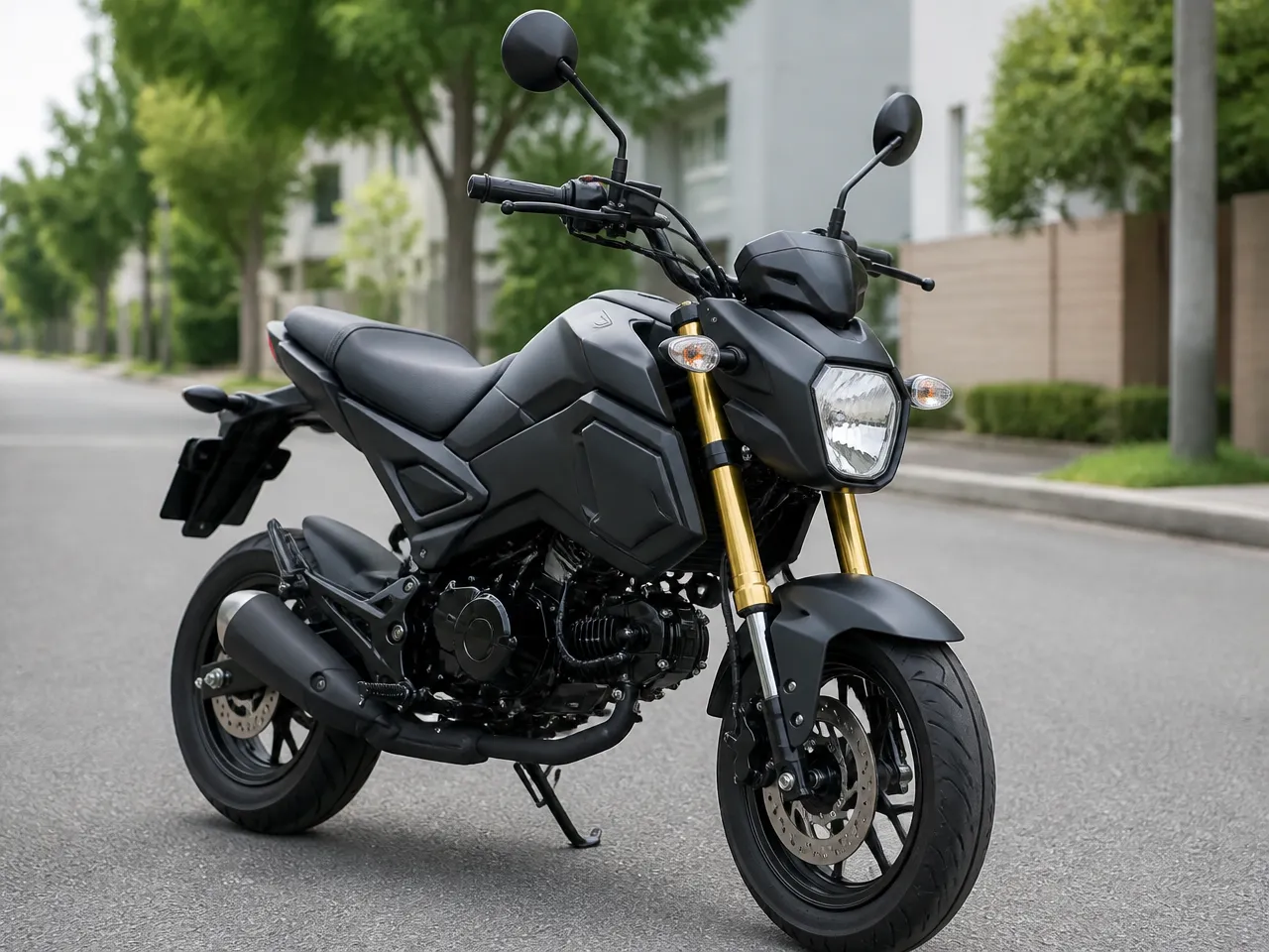 Honda MSX 125 — 正面