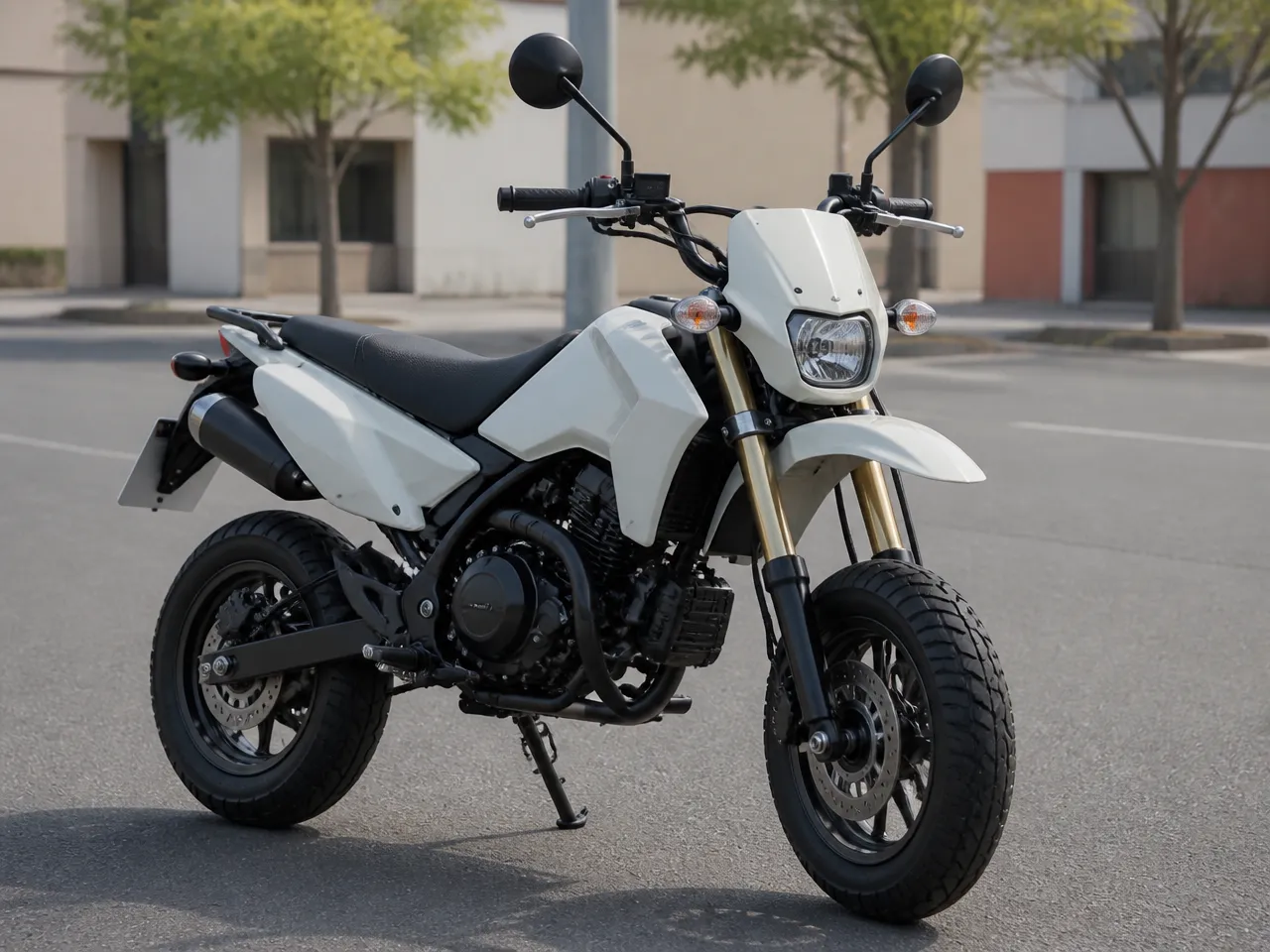 Kawasaki KSR 110 — front