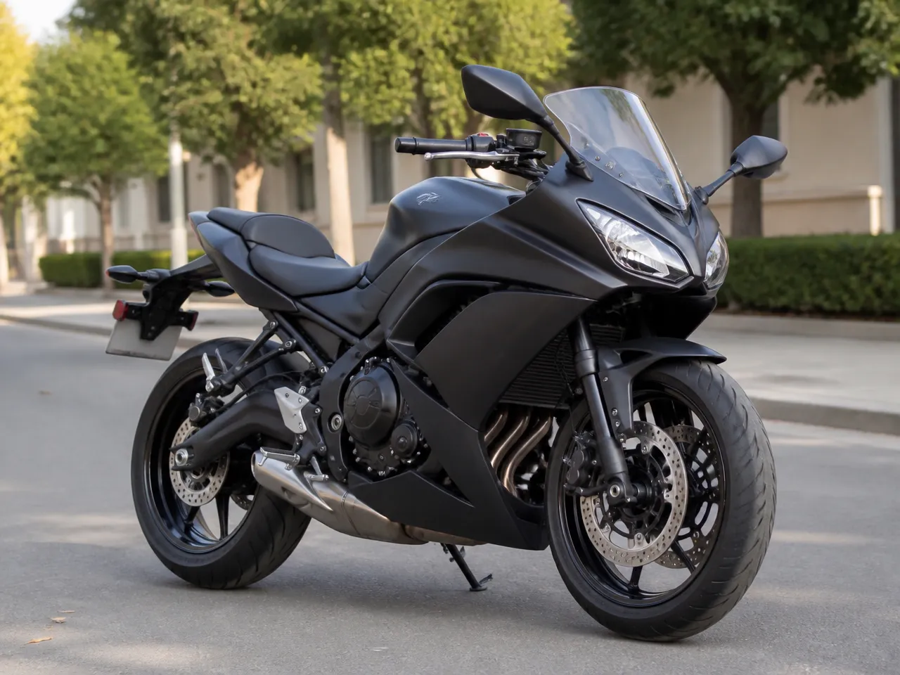 Kawasaki Ninja 650 — front