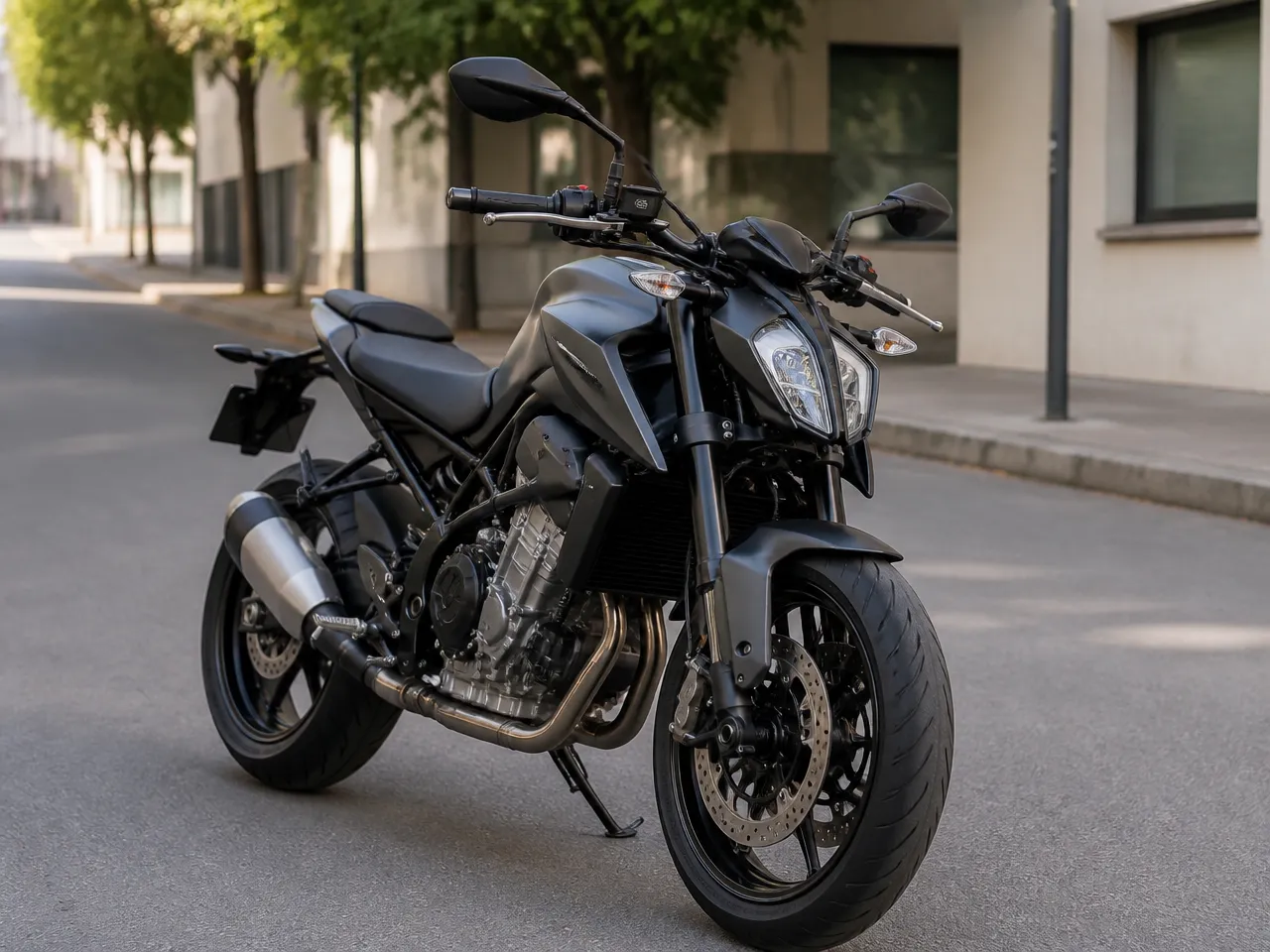 KTM 890 Duke R — avant