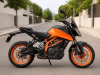 KTM Duke 390 — side