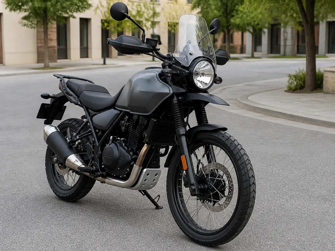 Royal Enfield Himalayan 450 — спереди